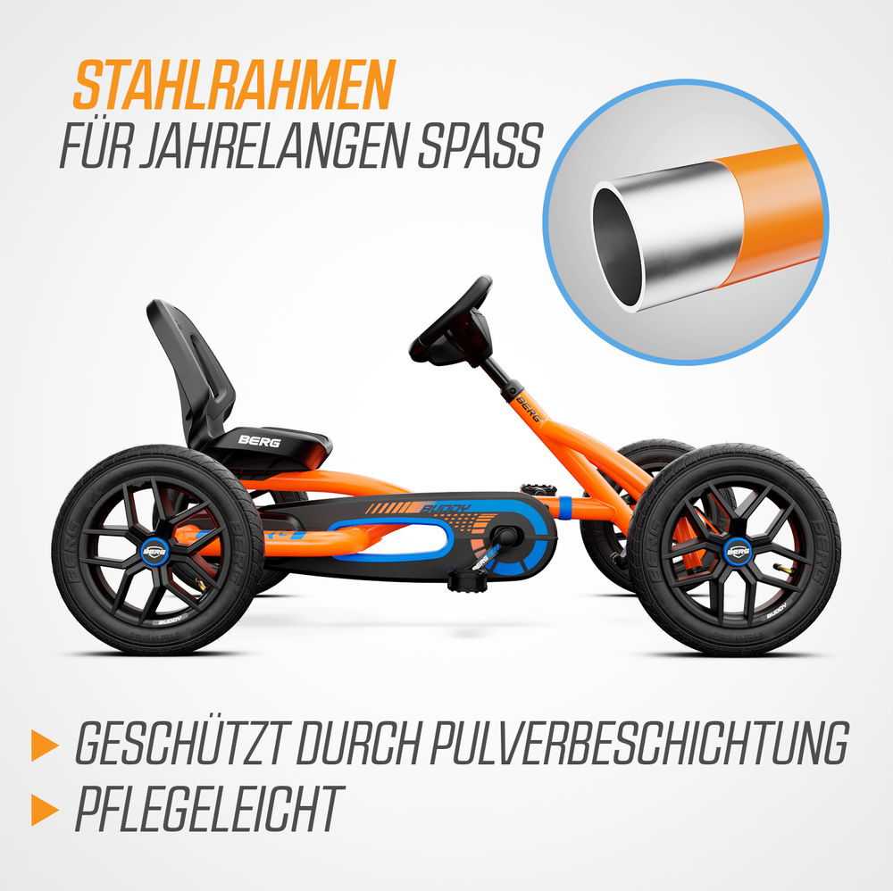 BERG Gokart Buddy B-Orange 2.0 (Facelift)